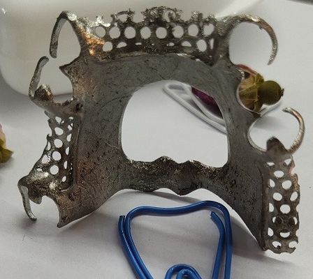 CADの設計チタニウムの合金の部分的な総義歯の金属フレームワーク