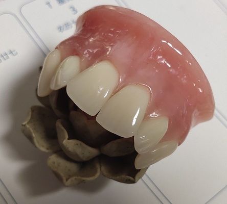 部分的なISO13485慣習的な総義歯の上部のアクリル